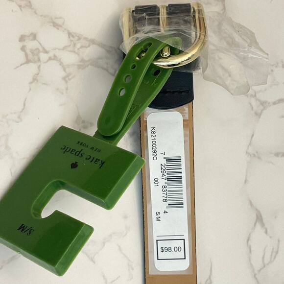 KATE SPADE Adjustable Black Leather Bow Belt Bag NWT - Picture 8 of 8